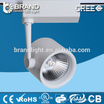 Hot Sale COB Led Track Light 40watt 35w réglable 3 phases LED feux de route